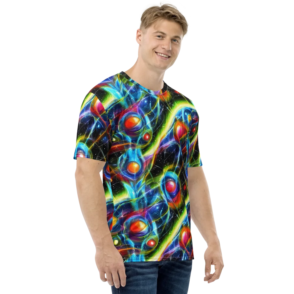 Infinity Reactor on Men's Crew Neck T-Shirt — Right