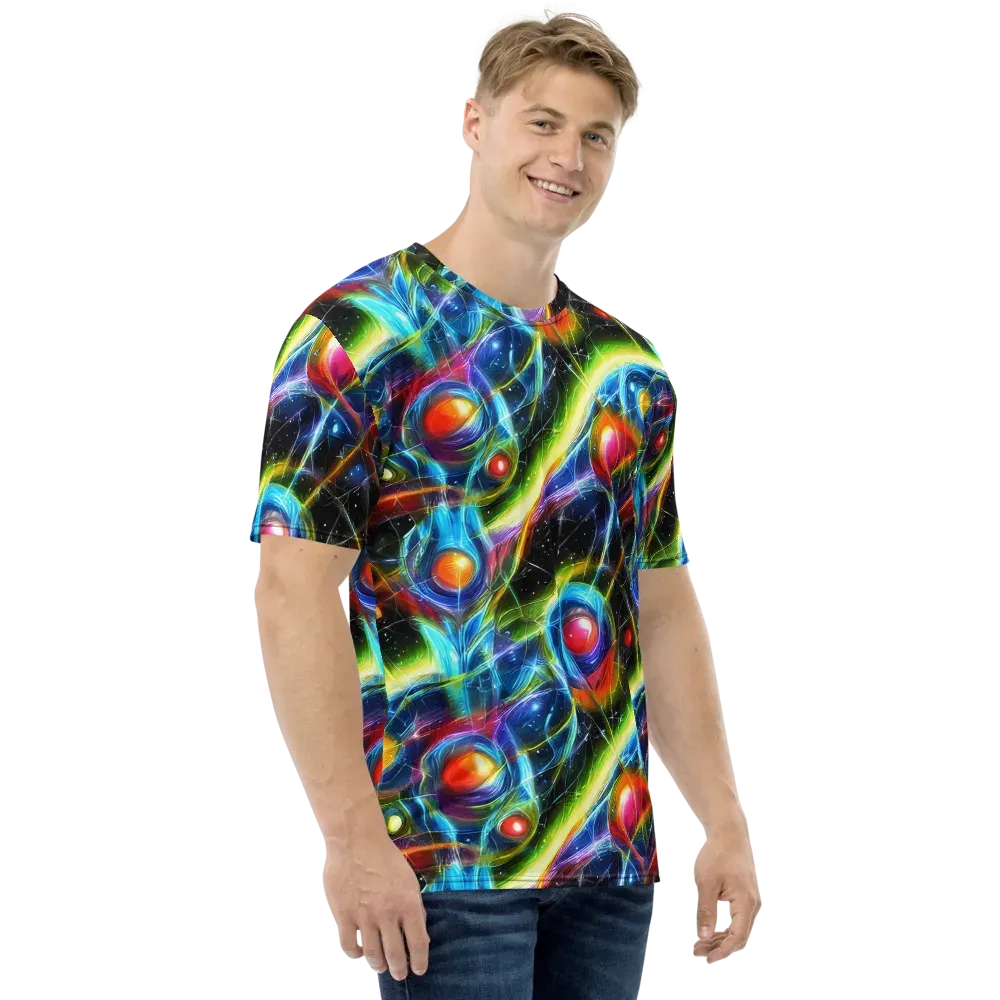 Infinity Reactor on Men's Crew Neck T-Shirt — Right