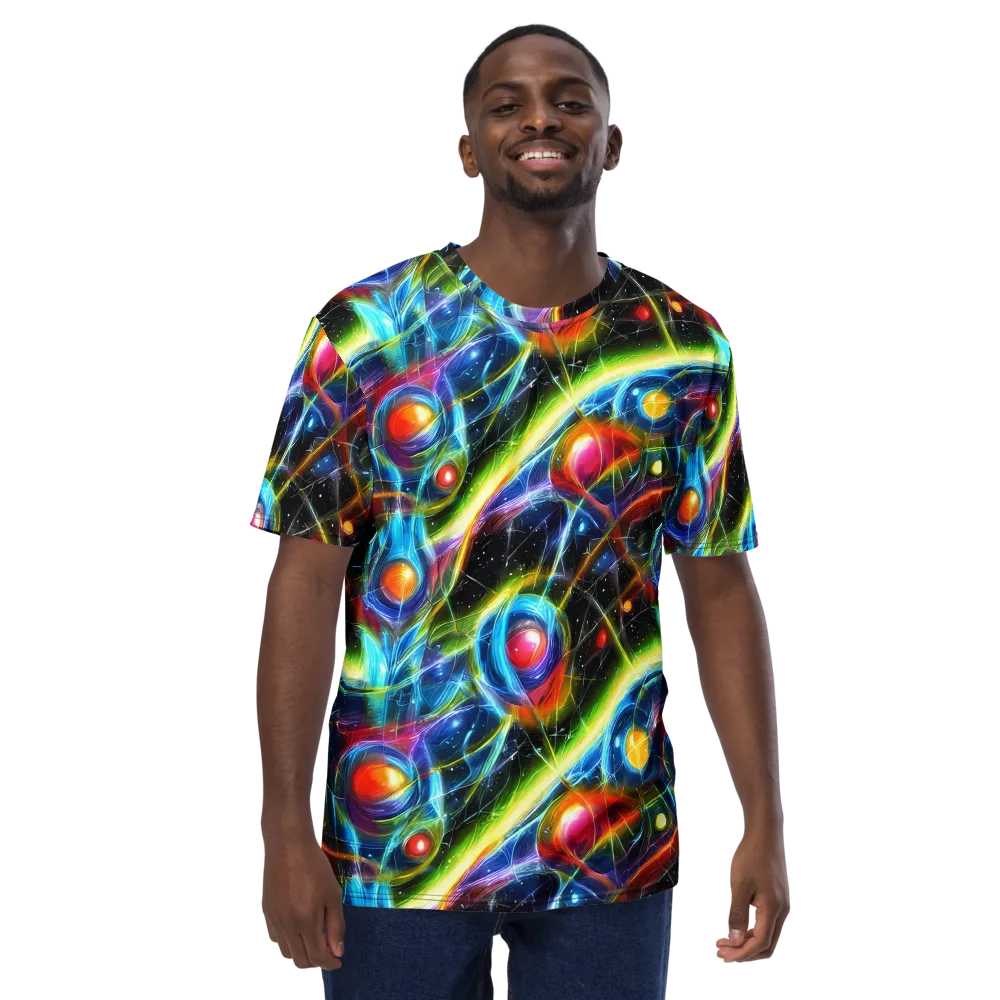 Infinity Reactor on Men's Crew Neck T-Shirt — Front