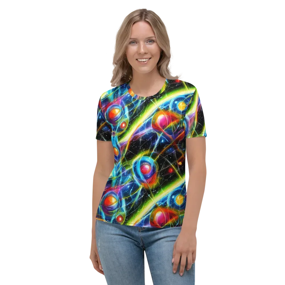 Infinity Reactor on Women's Crew Neck T-Shirt — Front
