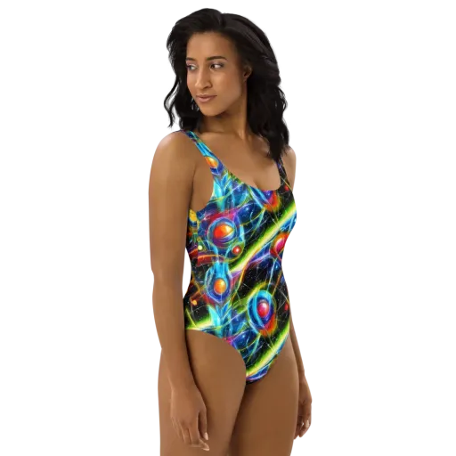 Infinity Reactor on a One-Piece Swimsuit