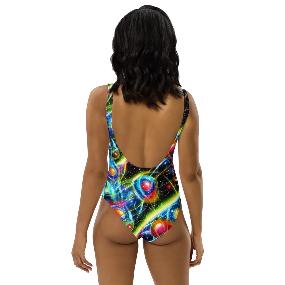 Infinity Reactor on One-Piece Swimsuit — Back
