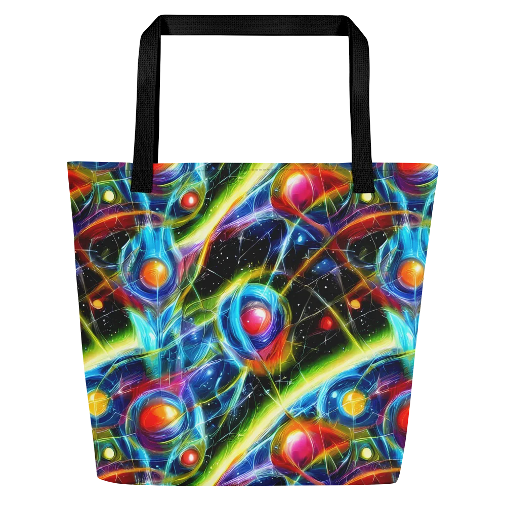Infinity Reactor on Large Tote Bag W/ Pocket — Front