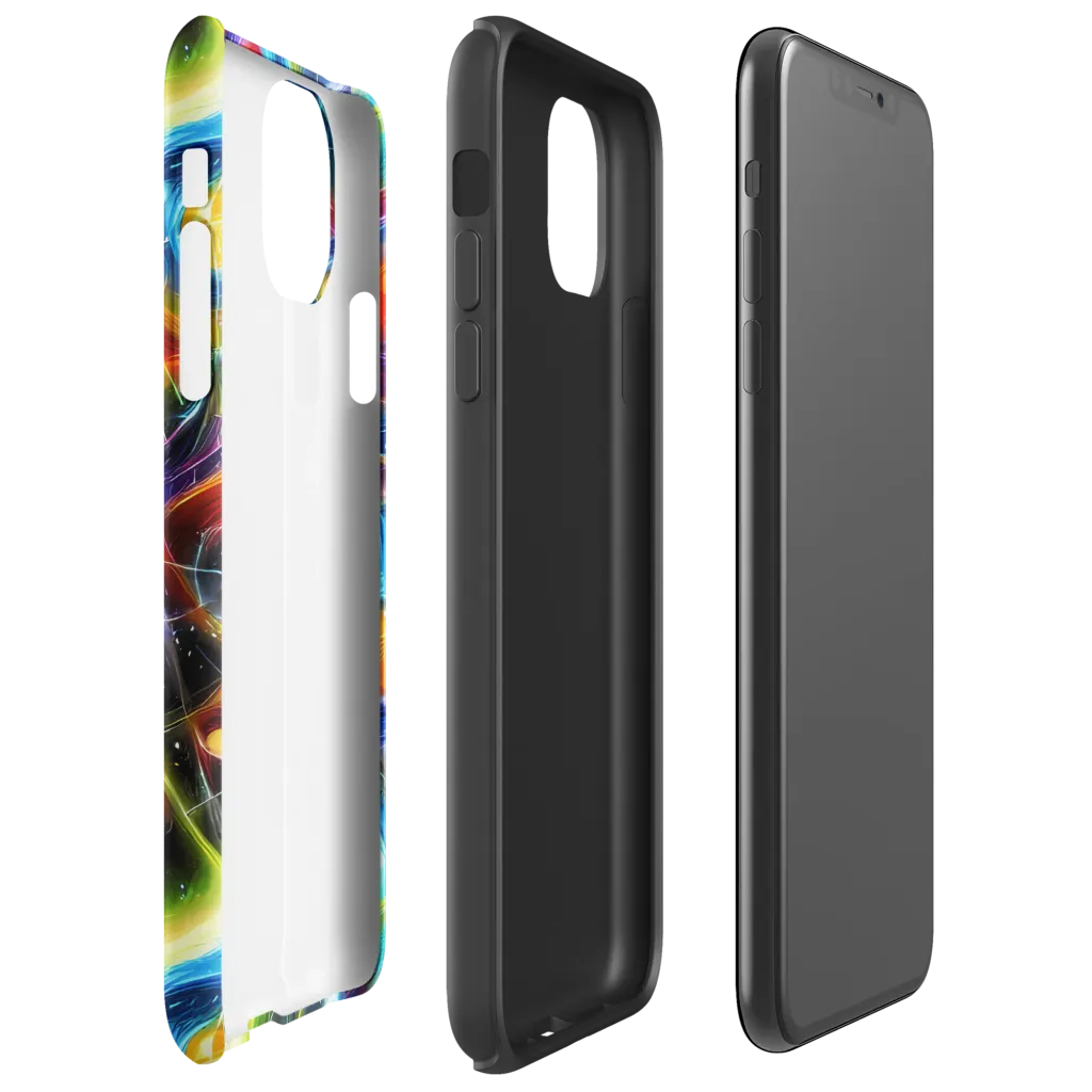 Infinity Reactor on Tough Case for iPhone® — Right