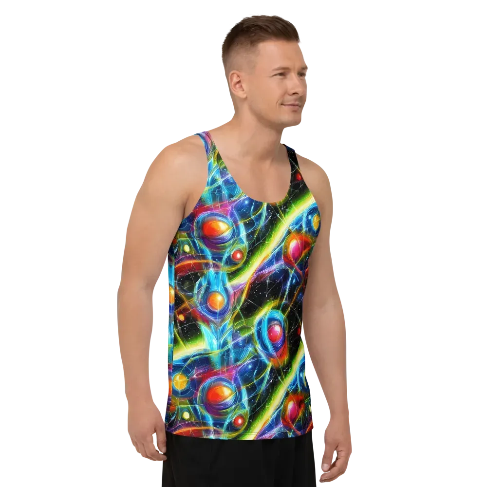 Infinity Reactor on Men's Tank Top — Right Front