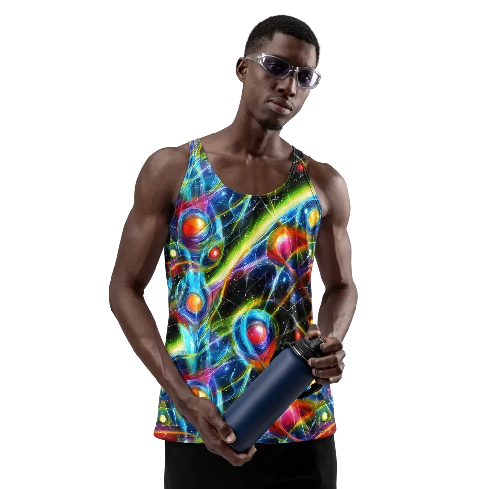 Infinity Reactor on Men's Tank Top — Front