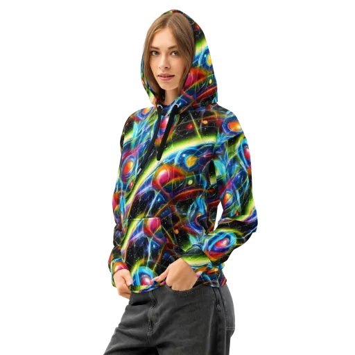 Infinity Reactor on a Cotton Hoodie