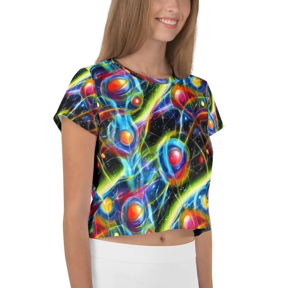Infinity Reactor on Crop Tee — Right