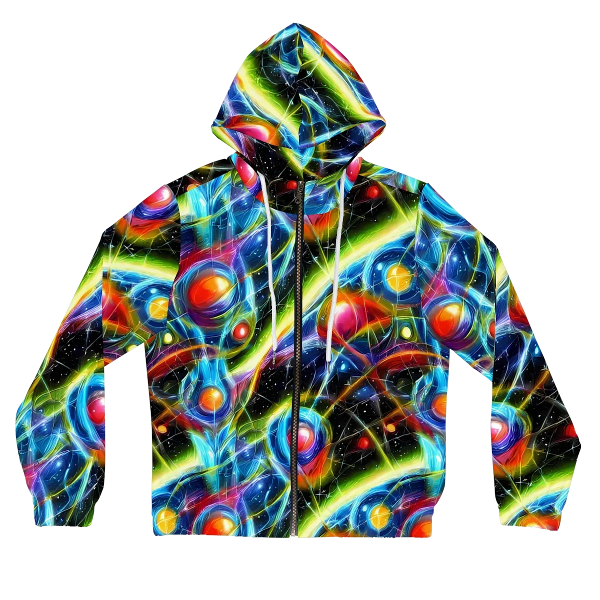 Infinity Reactor on Women's Full-Zip Hoodie — Front