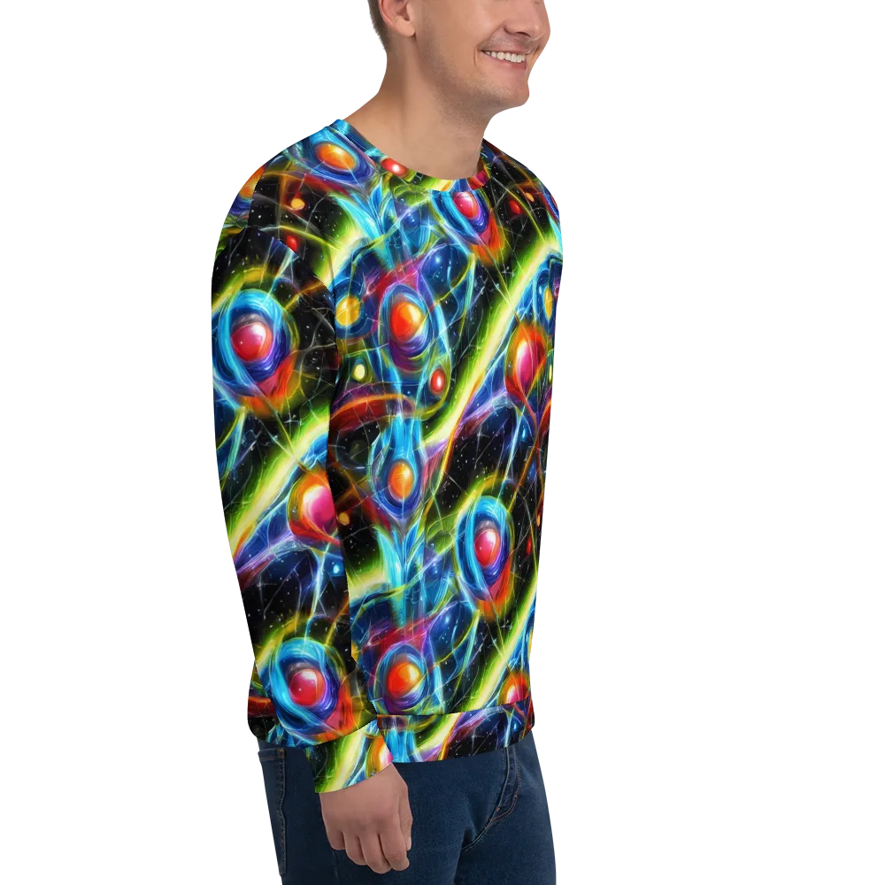 Infinity Reactor on Sweatshirt — Right Front