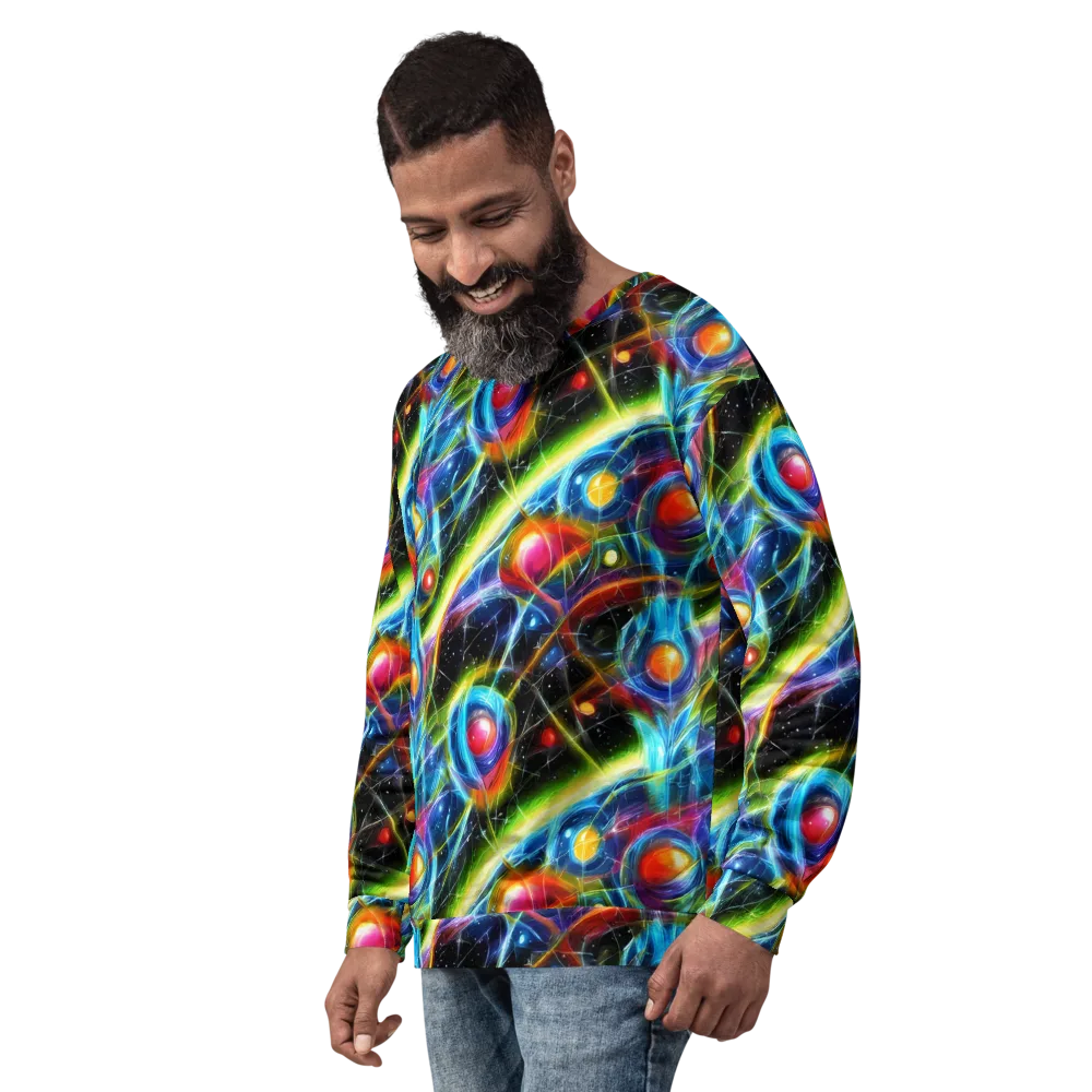 Infinity Reactor on Sweatshirt — Left Front