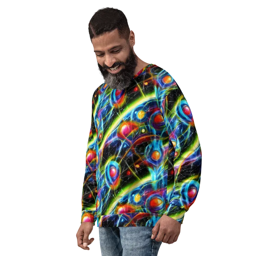 Infinity Reactor on Sweatshirt — Left Front