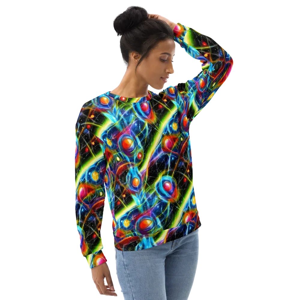 Infinity Reactor on Sweatshirt — Right Front