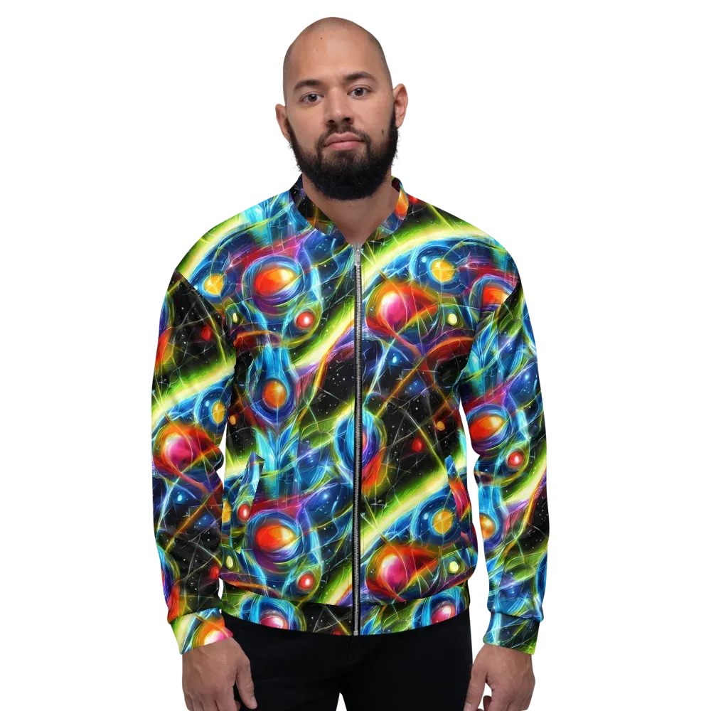 Infinity Reactor on Bomber Jacket — Front