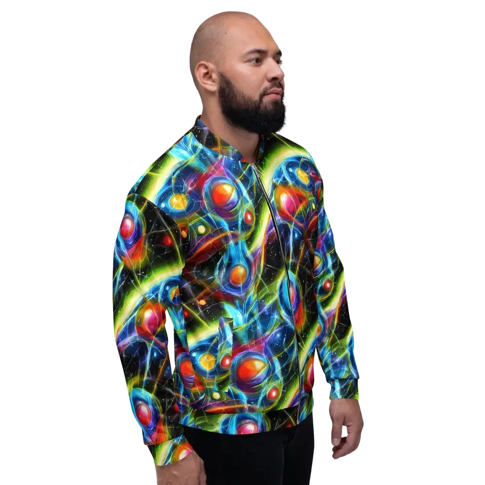 Infinity Reactor on Bomber Jacket — Right