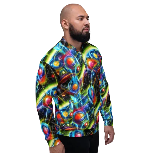 Infinity Reactor on a Bomber Jacket