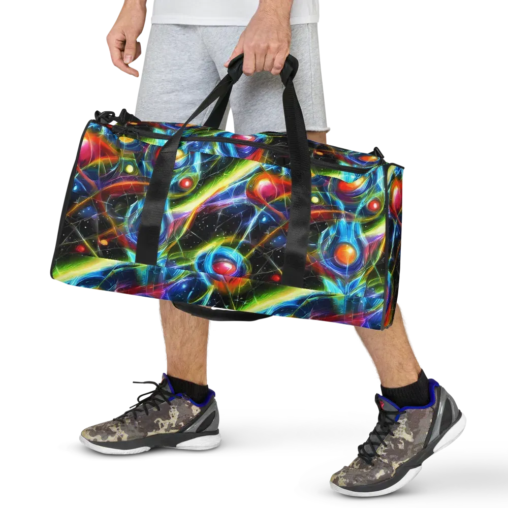 Infinity Reactor on Duffle Bag — Front