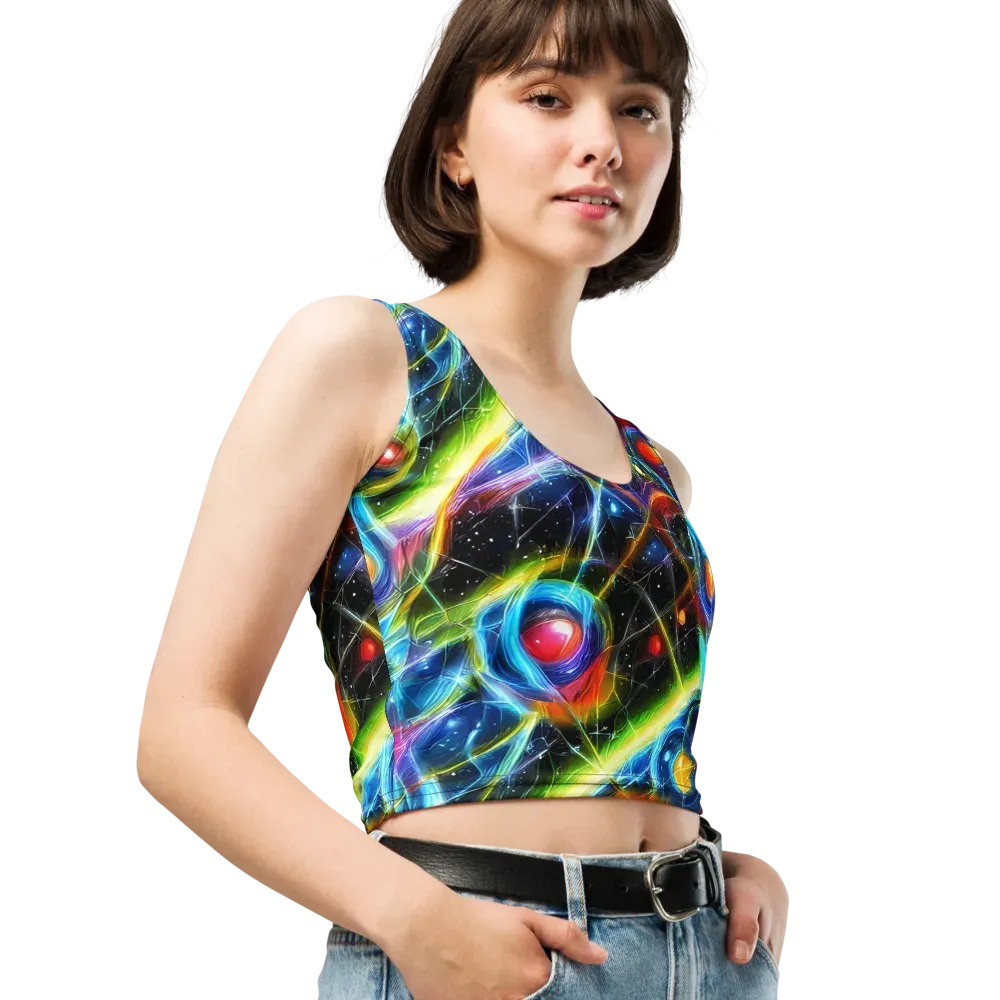 Infinity Reactor on Crop Top — Right Front