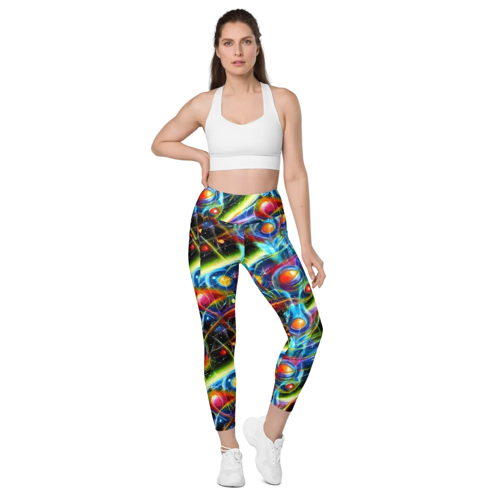 Infinity Reactor on Leggings with Pockets — Front