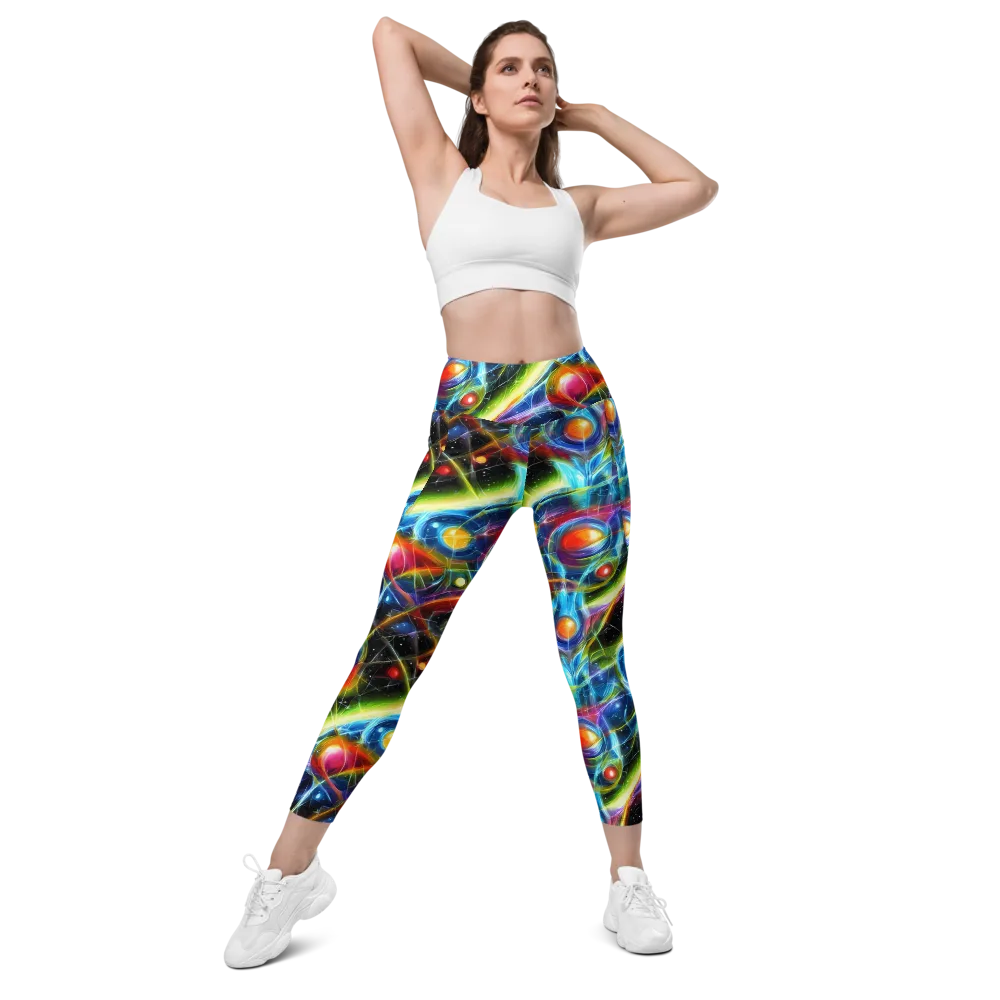 Infinity Reactor on Leggings with Pockets — Front
