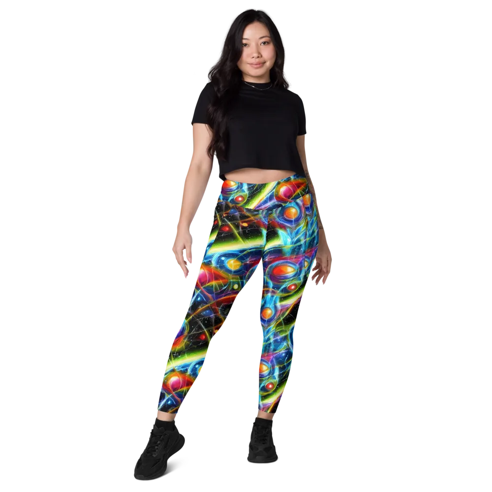 Infinity Reactor on Leggings with Pockets — Front
