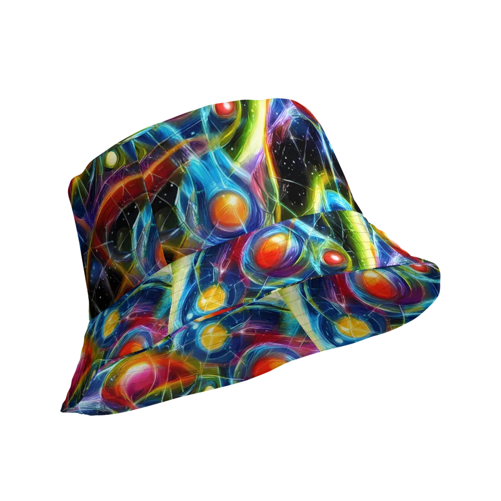Infinity Reactor on Reversible Bucket Hat — Product details Outside