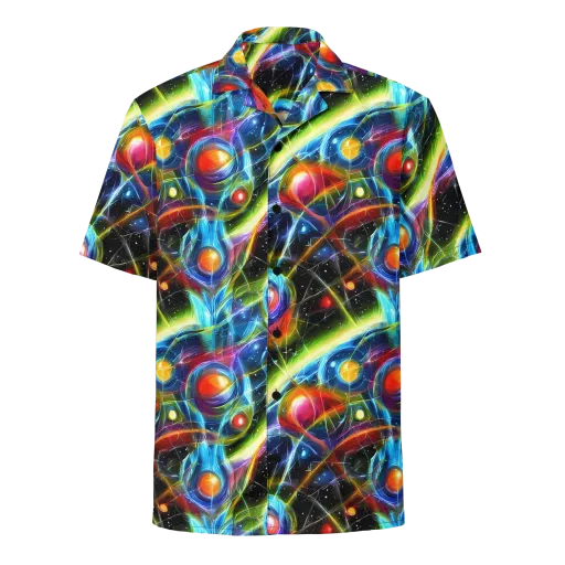 Infinity Reactor on a Button Shirt