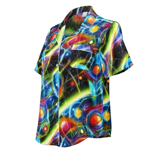 Infinity Reactor on a Women's Short Sleeve Pajama Top
