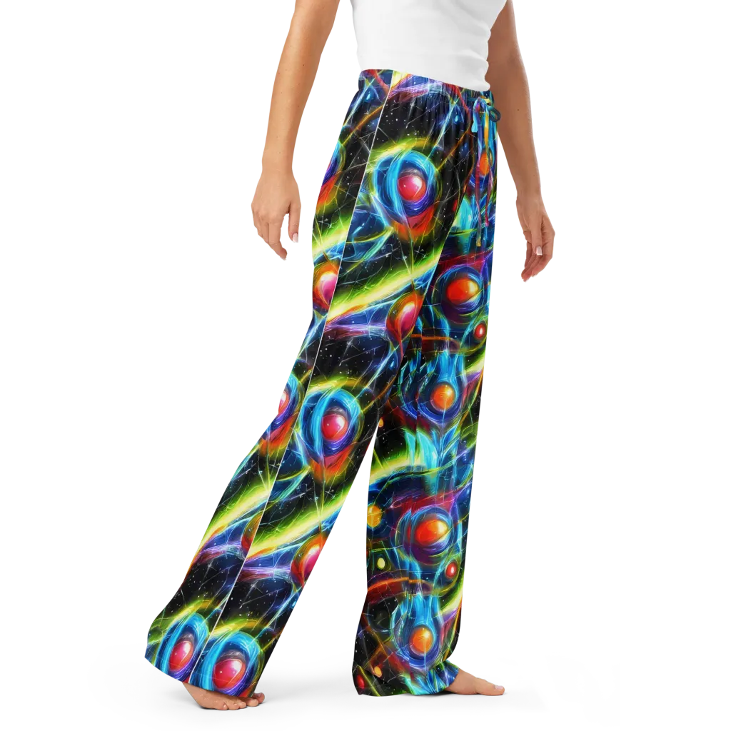 Infinity Reactor on Women's Pajama Pants — Right Front
