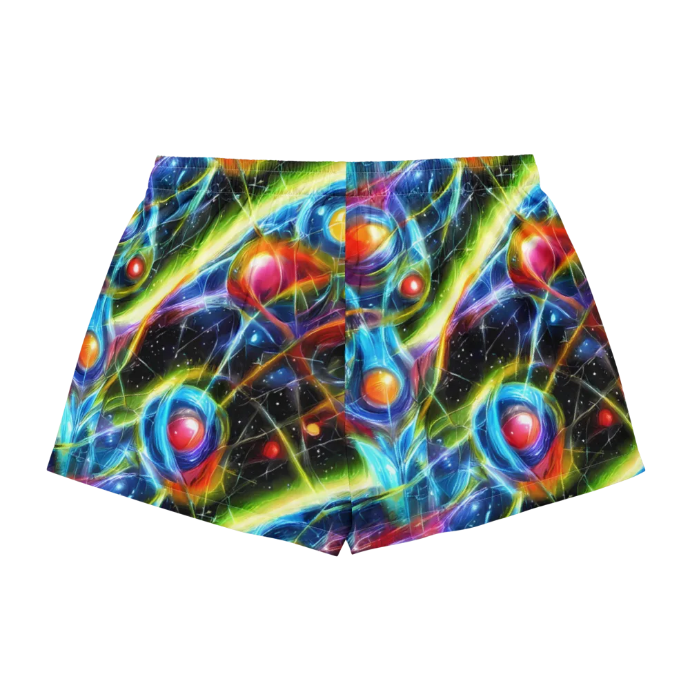 Infinity Reactor on Women's Pajama Shorts — Back