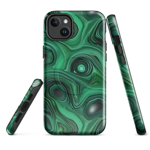 Verdant Vortex on a MagSafe Tough Case for iPhone®