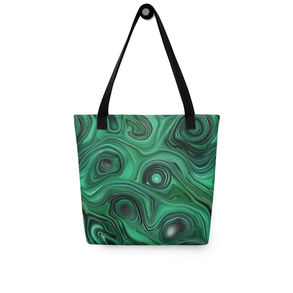 Verdant Vortex on Tote Bag — Front