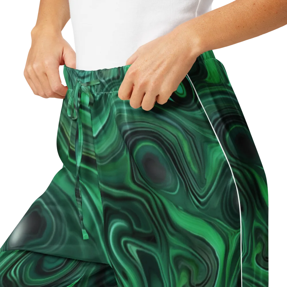 Verdant Vortex on Women's Pajama Pants — Product details