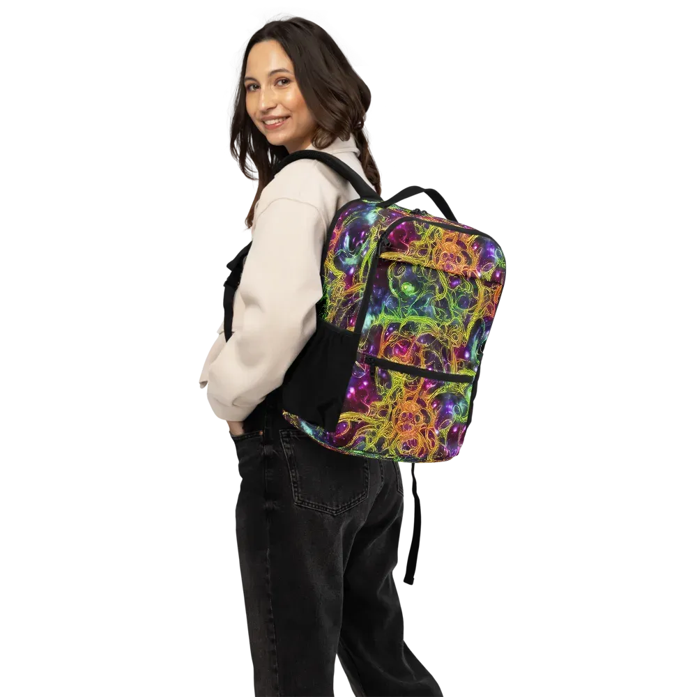 Infinite Filament on Utility Backpack — Back