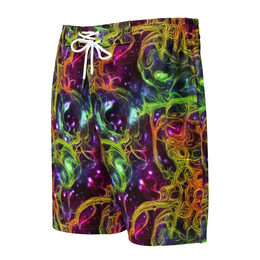Infinite Filament on Men's Board Shorts — Front