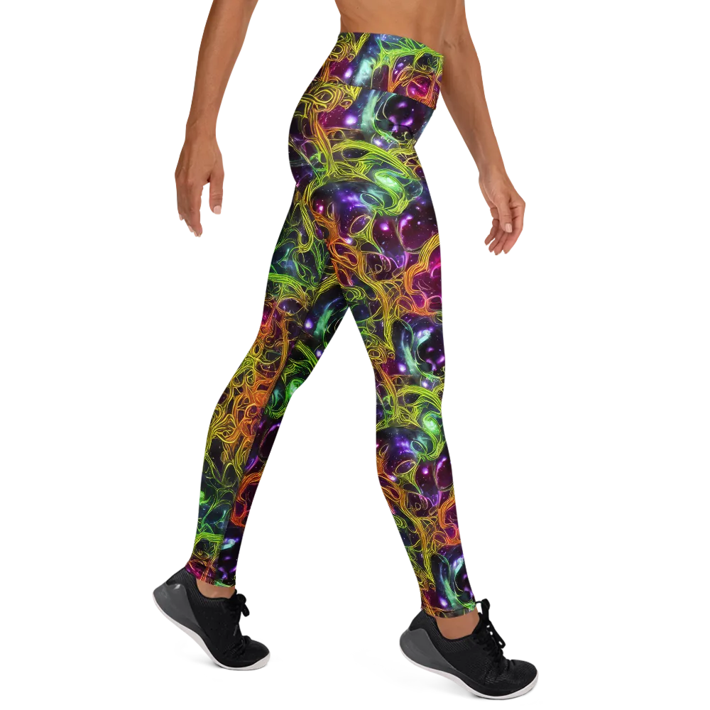 Infinite Filament on Yoga Leggings — Right