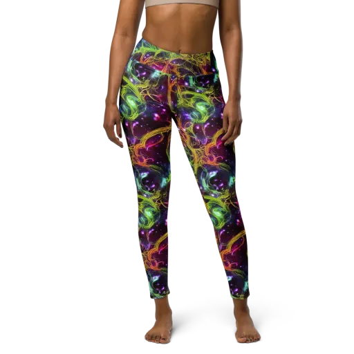 Infinite Filament on a Yoga Leggings