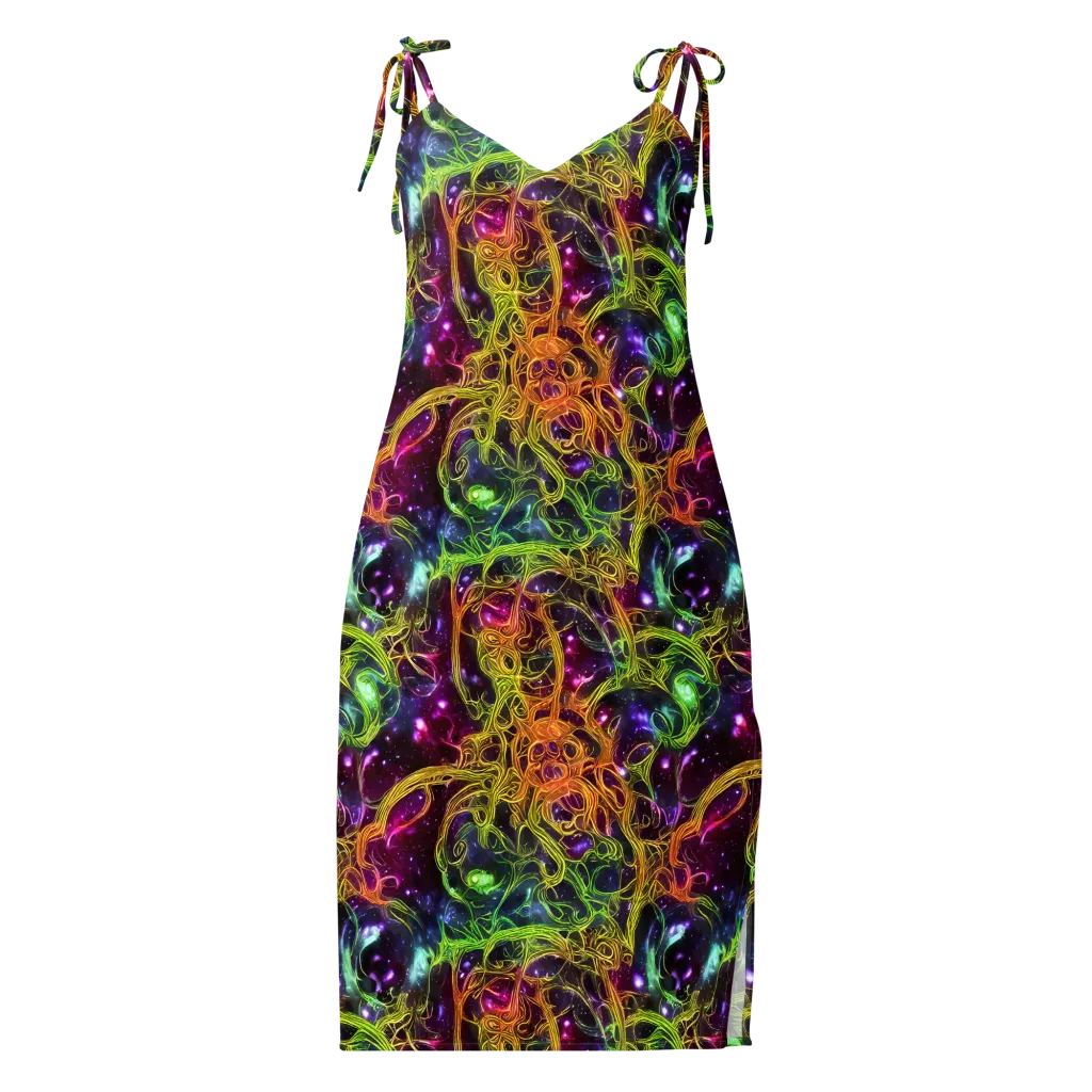 Infinite Filament on Slip Dress — Front