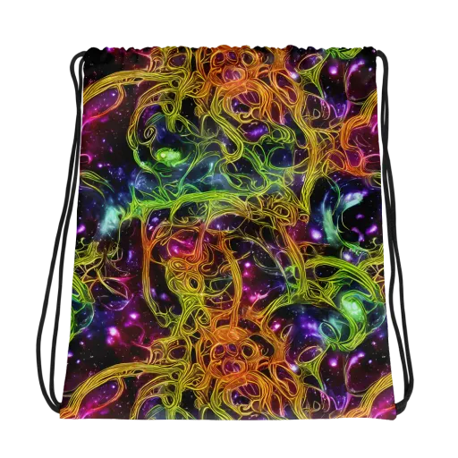 Infinite Filament on a Drawstring Bag
