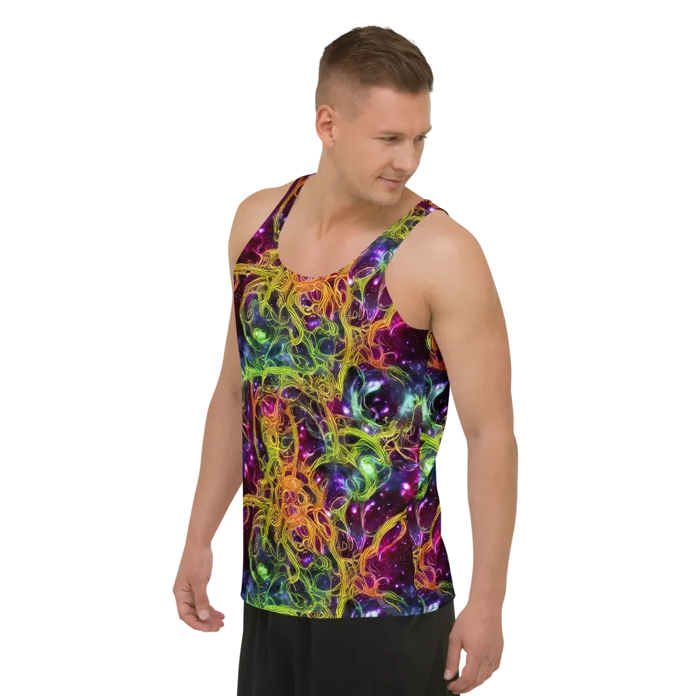 Infinite Filament on Men's Tank Top — Left Front