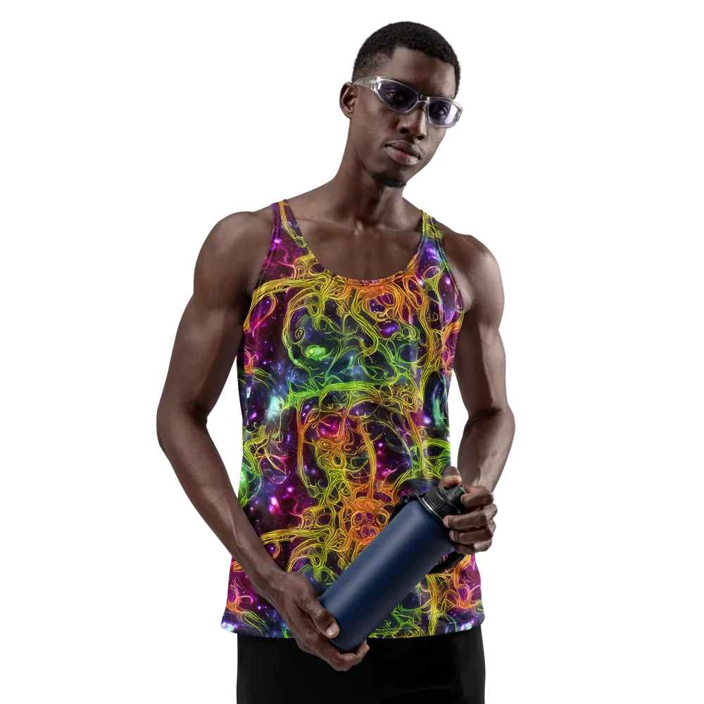 Infinite Filament on Men's Tank Top — Front