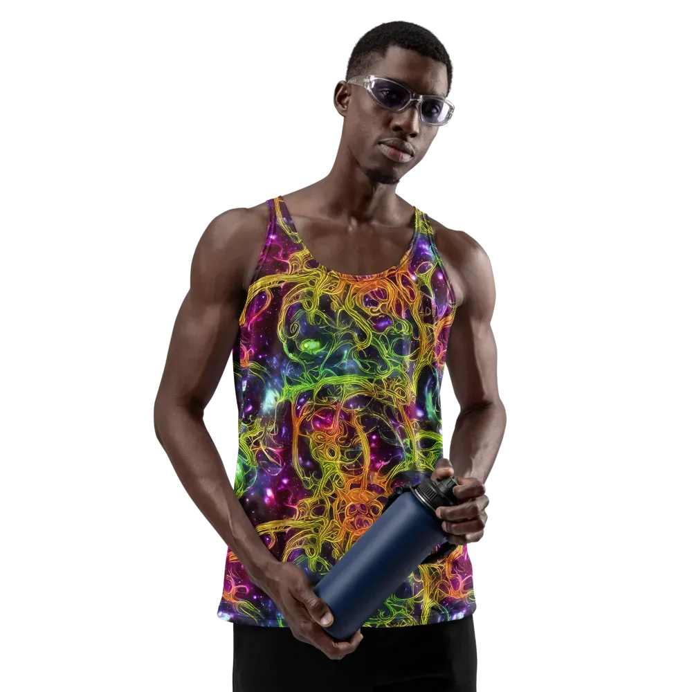 Infinite Filament on Men's Tank Top — Front