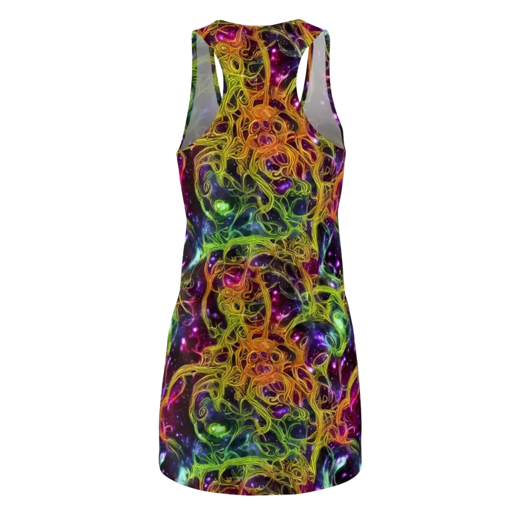 Infinite Filament on Racerback Dress — Back