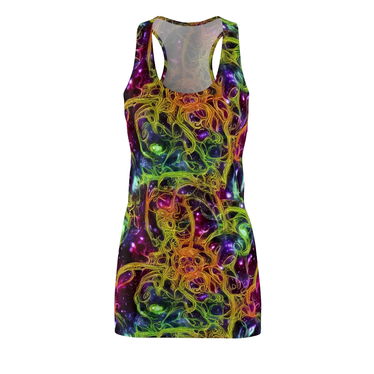 Infinite Filament on Racerback Dress — Front