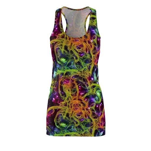 Infinite Filament on a Racerback Dress