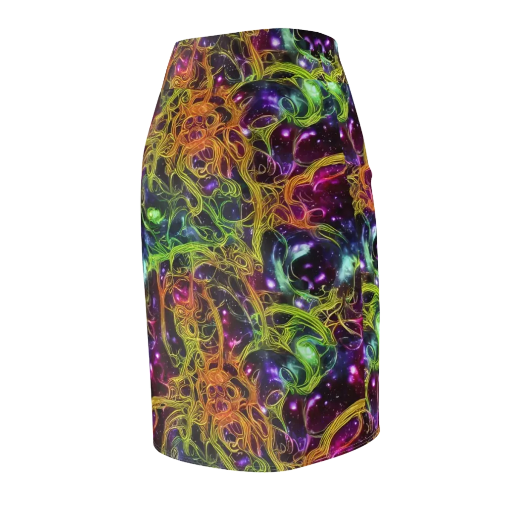 Infinite Filament on Pencil Skirt — Back Side