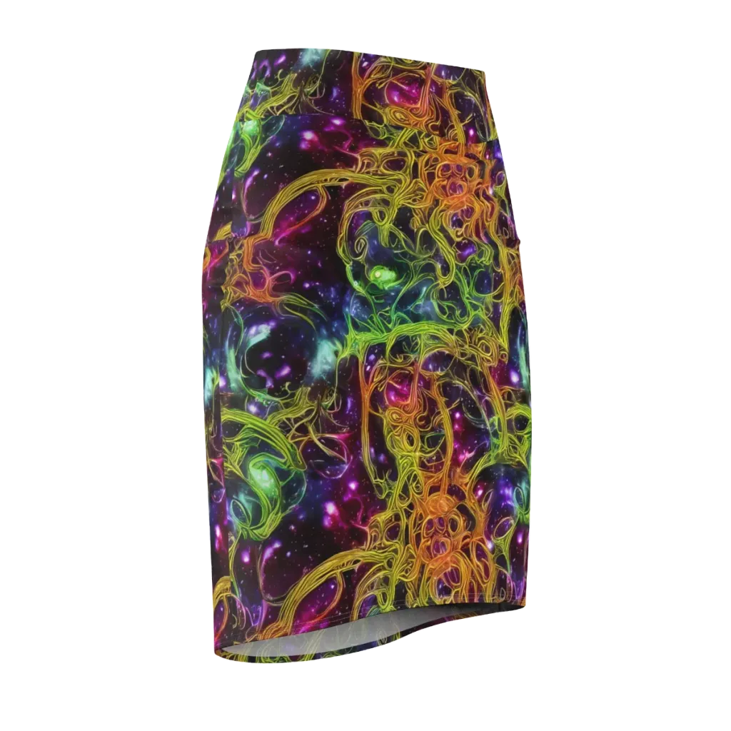 Infinite Filament on Pencil Skirt — Front Side