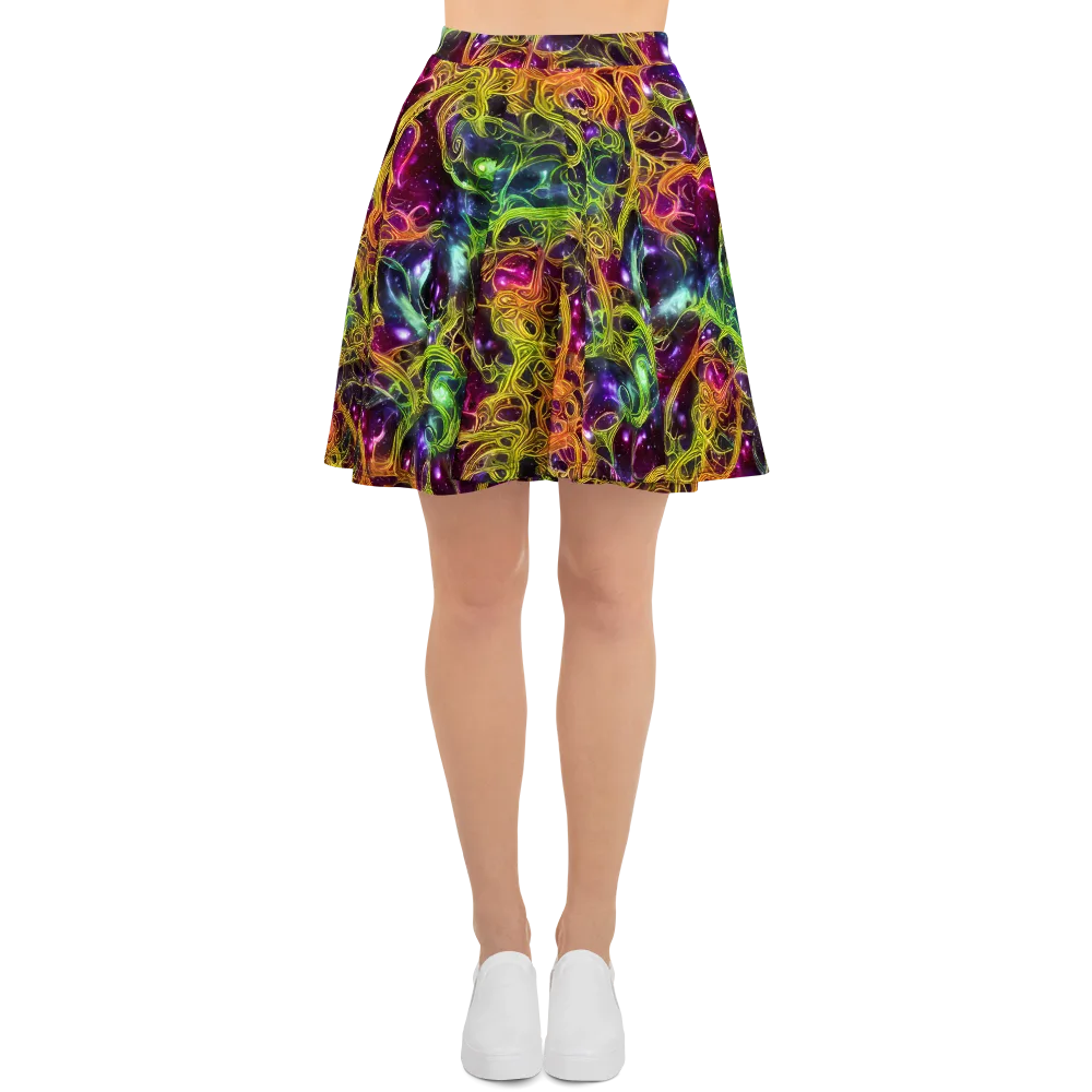Infinite Filament on Skater Skirt — Front