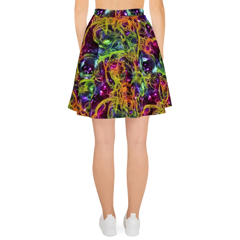 Infinite Filament on Skater Skirt — Back