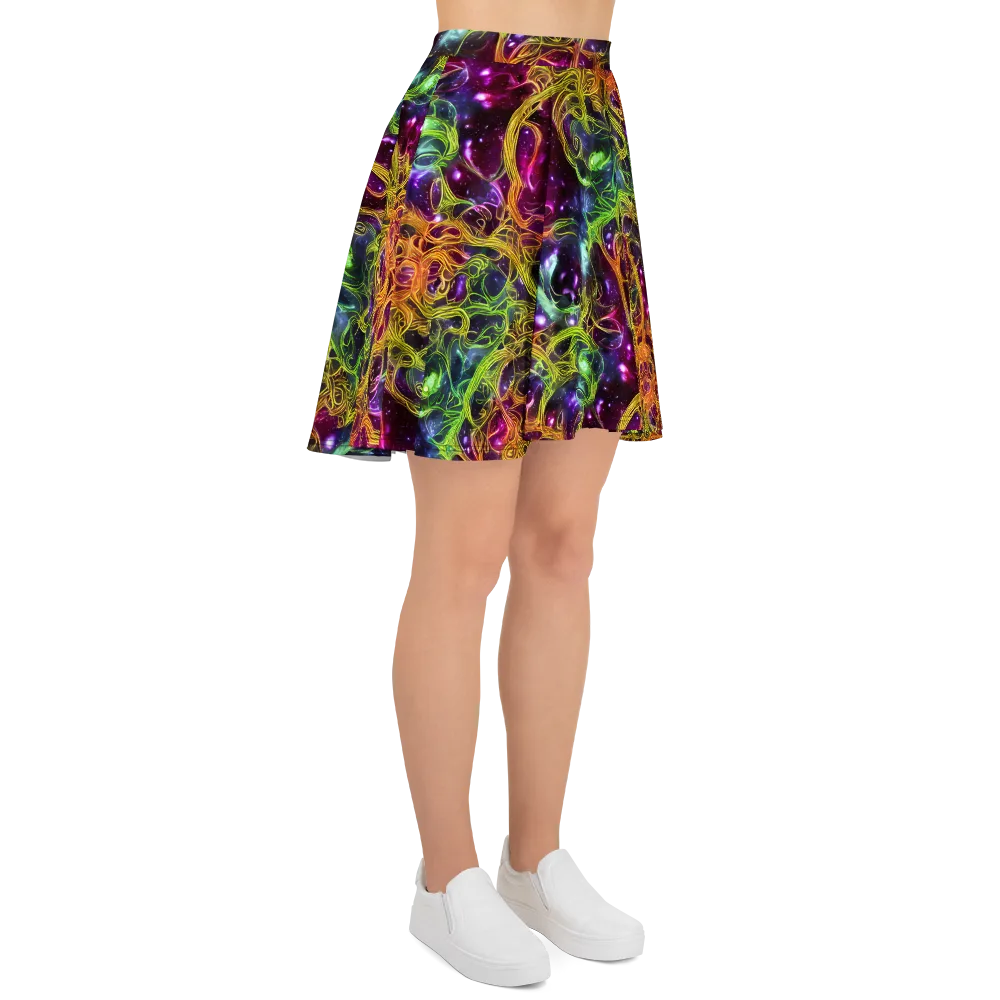 Infinite Filament on Skater Skirt — Right